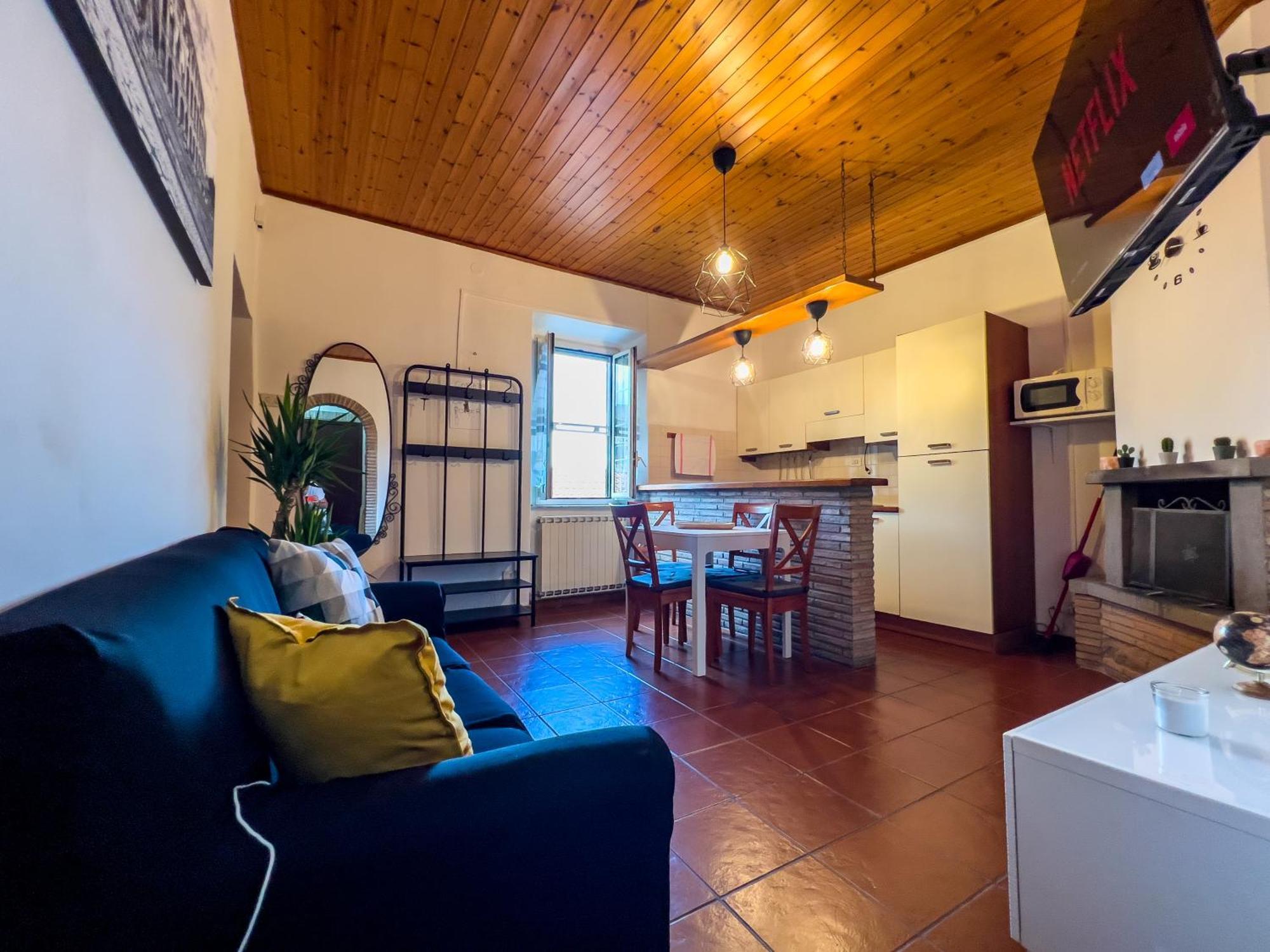 Apt Finestra Sul Castello, Vista Lago Wi-Fi Gratis 브라치아노 외부 사진