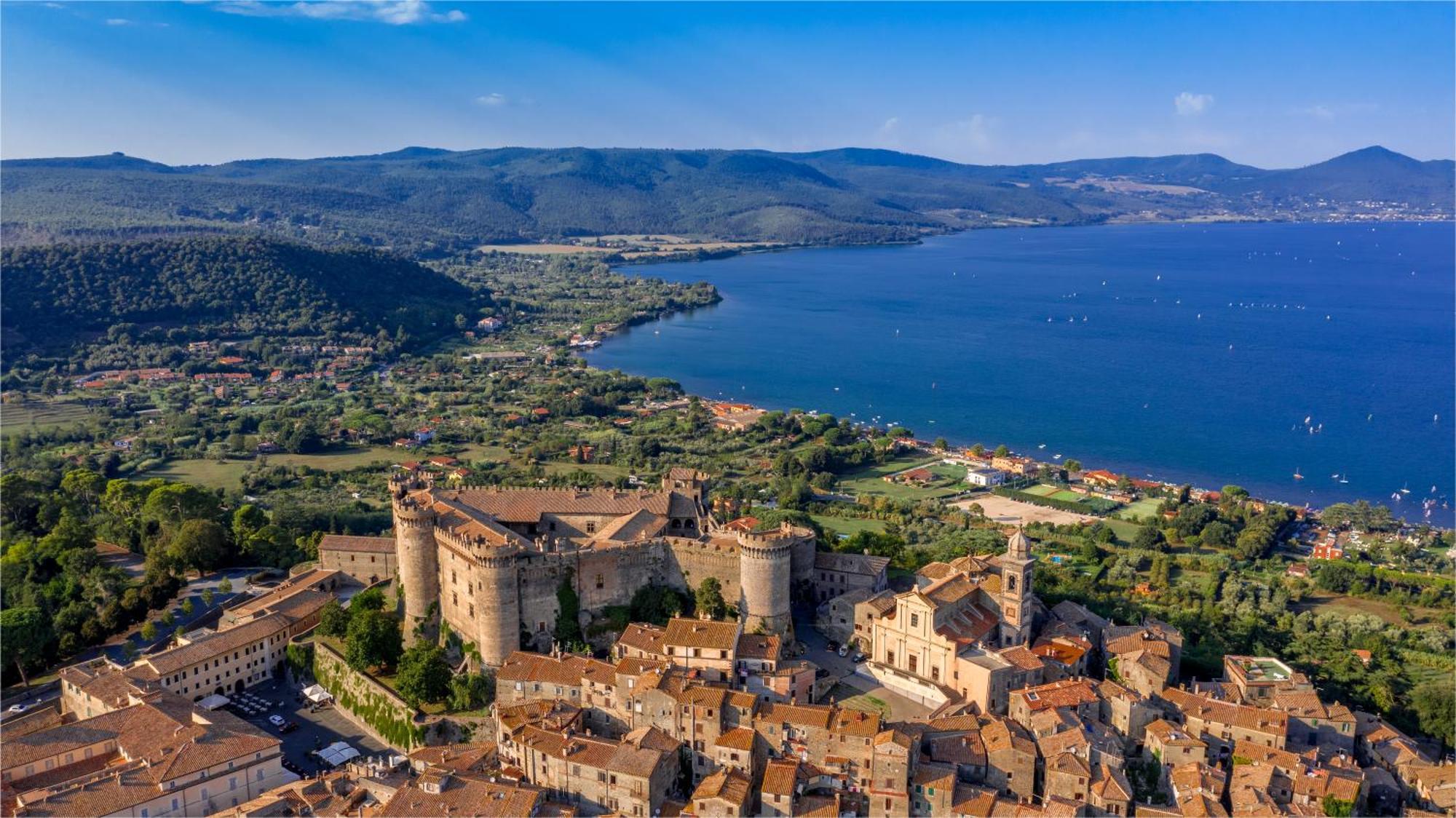 Apt Finestra Sul Castello, Vista Lago Wi-Fi Gratis 브라치아노 외부 사진
