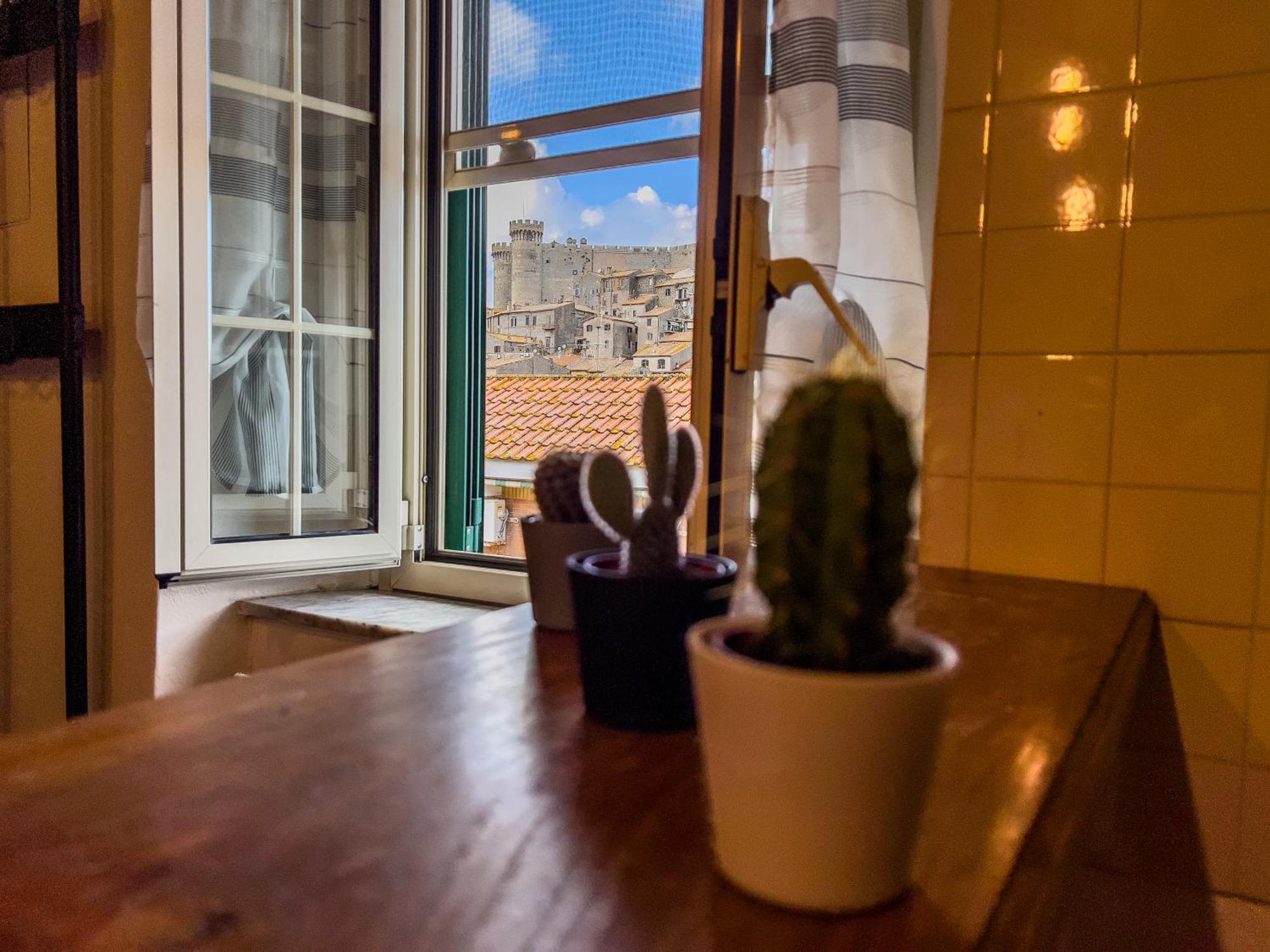 Apt Finestra Sul Castello, Vista Lago Wi-Fi Gratis 브라치아노 외부 사진